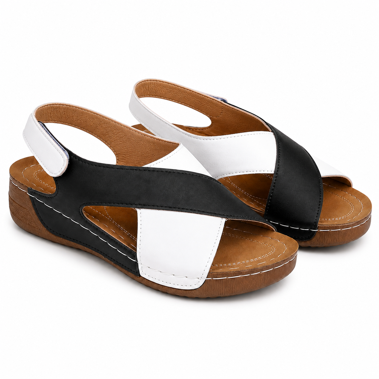 Sandales Orthopédiques Femme Confort Anti-Douleur