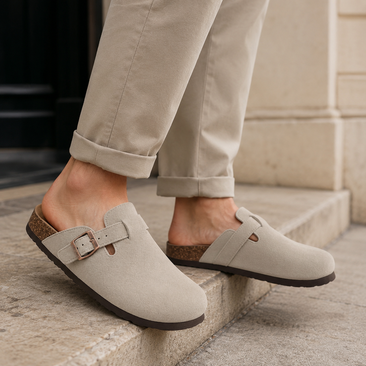Pantoufles de Sabots Boston Confortables