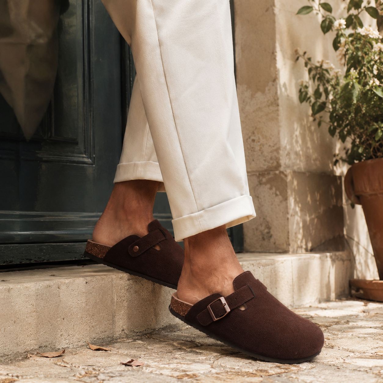 Pantoufles de Sabots Boston Confortables