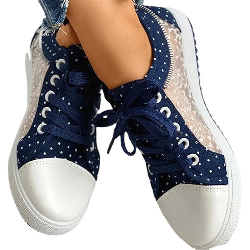 FLOREA™ – Basket décontractée femme | Confort quotidien & style élégant