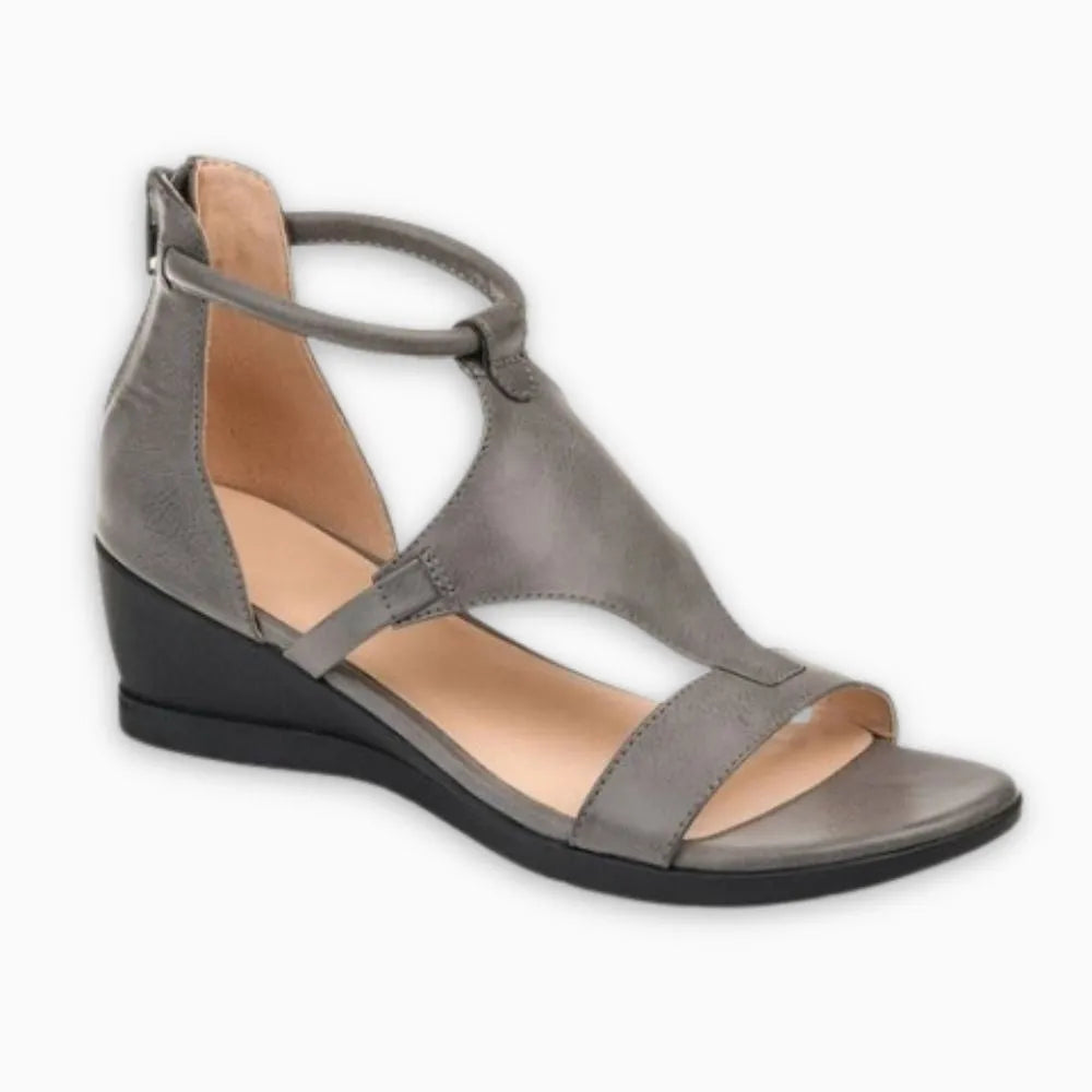 ALVINA™ – Sandales compensées femme confort orthopédique