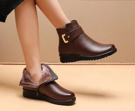 NORDYNA™ - Bottine hiver femme : découvrez style, chaleur et confort unique