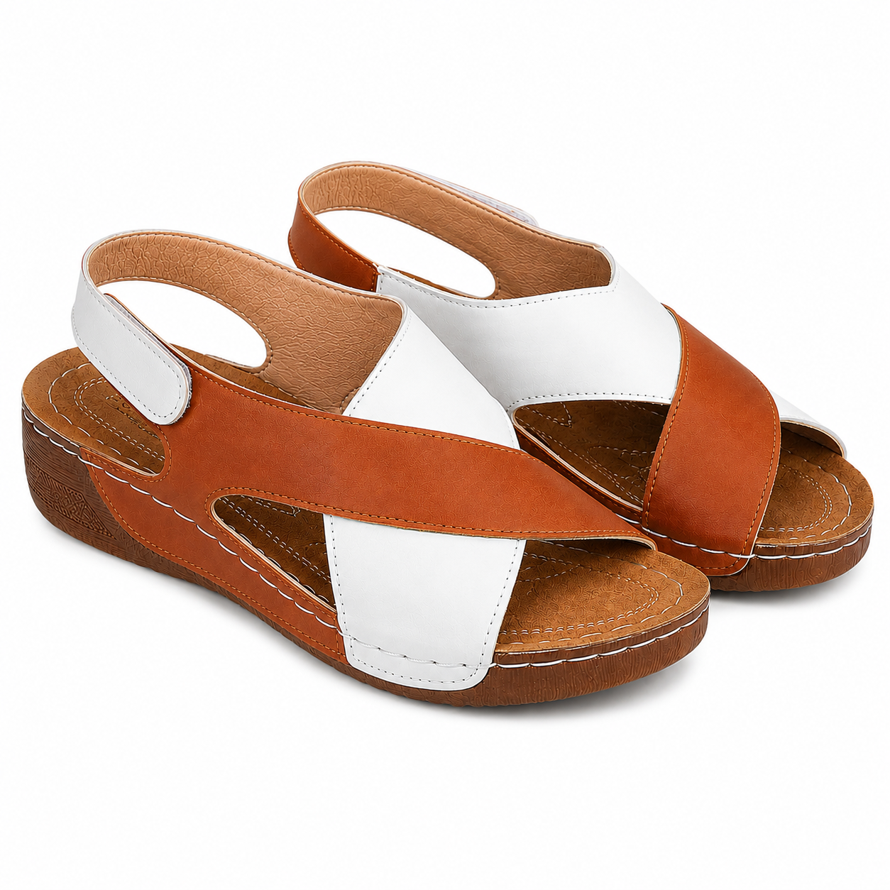 Sandales Orthopédiques Femme Confort Anti-Douleur