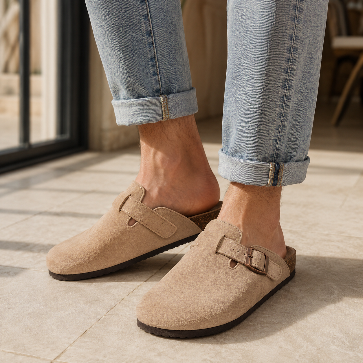 Pantoufles de Sabots Boston Confortables