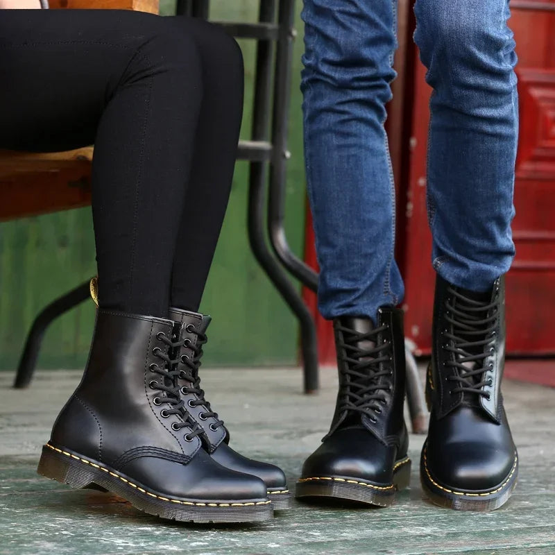Bottes Martin classiques haute qualité de style britannique