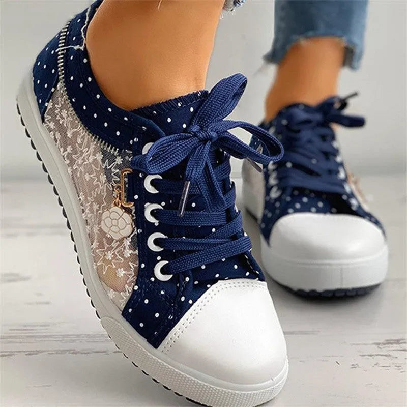 FLOREA™ – Basket décontractée femme | Confort quotidien & style élégant