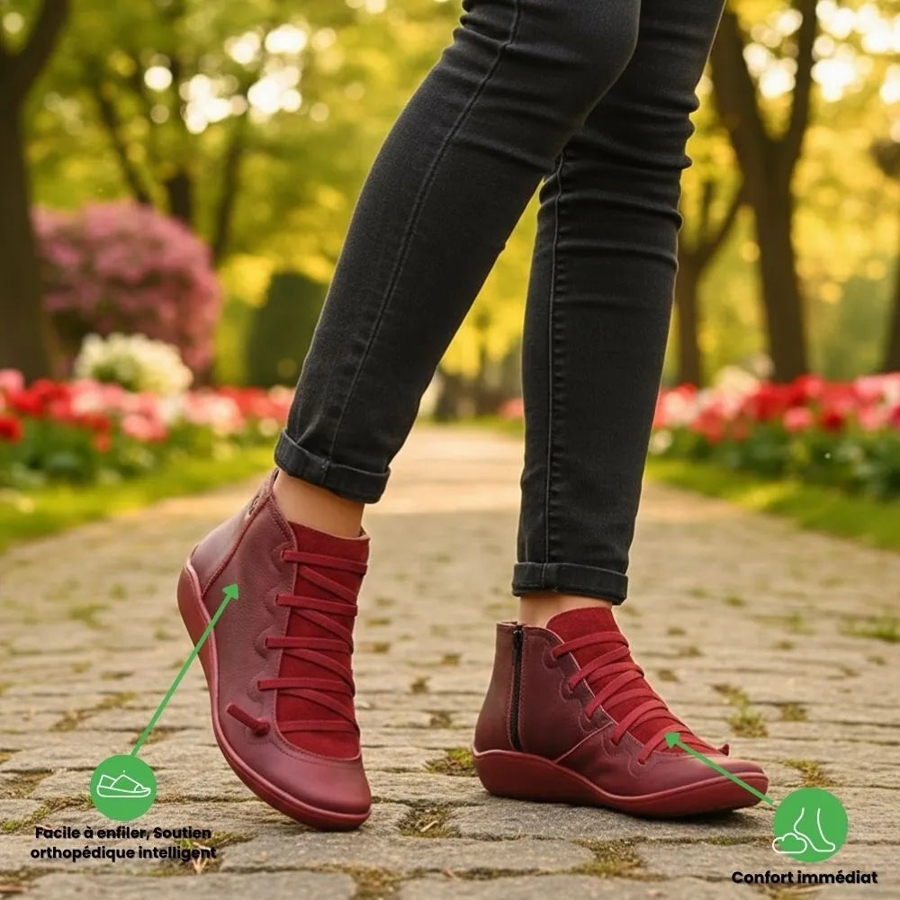 LYCARA™ - bottines femmes orthopédiques : alliez confort et style unique