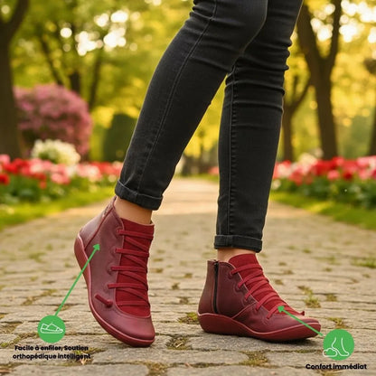 LYCARA™ - bottines femmes orthopédiques : alliez confort et style unique