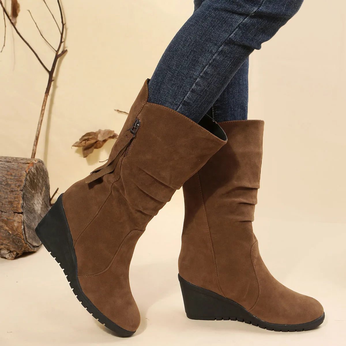 VELARIA™ - Bottes orthopédiques femmes : Confort exceptionnel & style unique