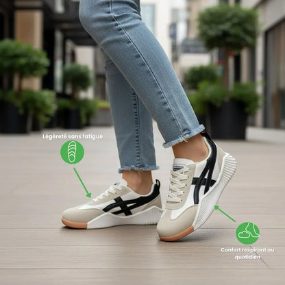 AERONA™ - Chaussures pieds larges femme – Confort ultime & style irrésistible