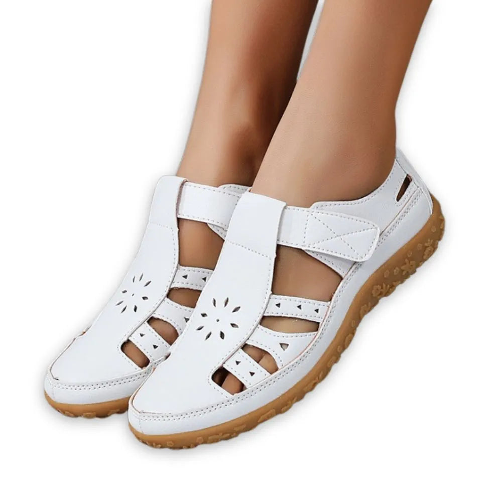 AIRFLEXA™ - Sandales femme à scratch : Confort et style faciles à adopter