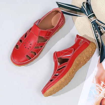 AIRFLEXA™ - Sandales femme à scratch : Confort et style faciles à adopter