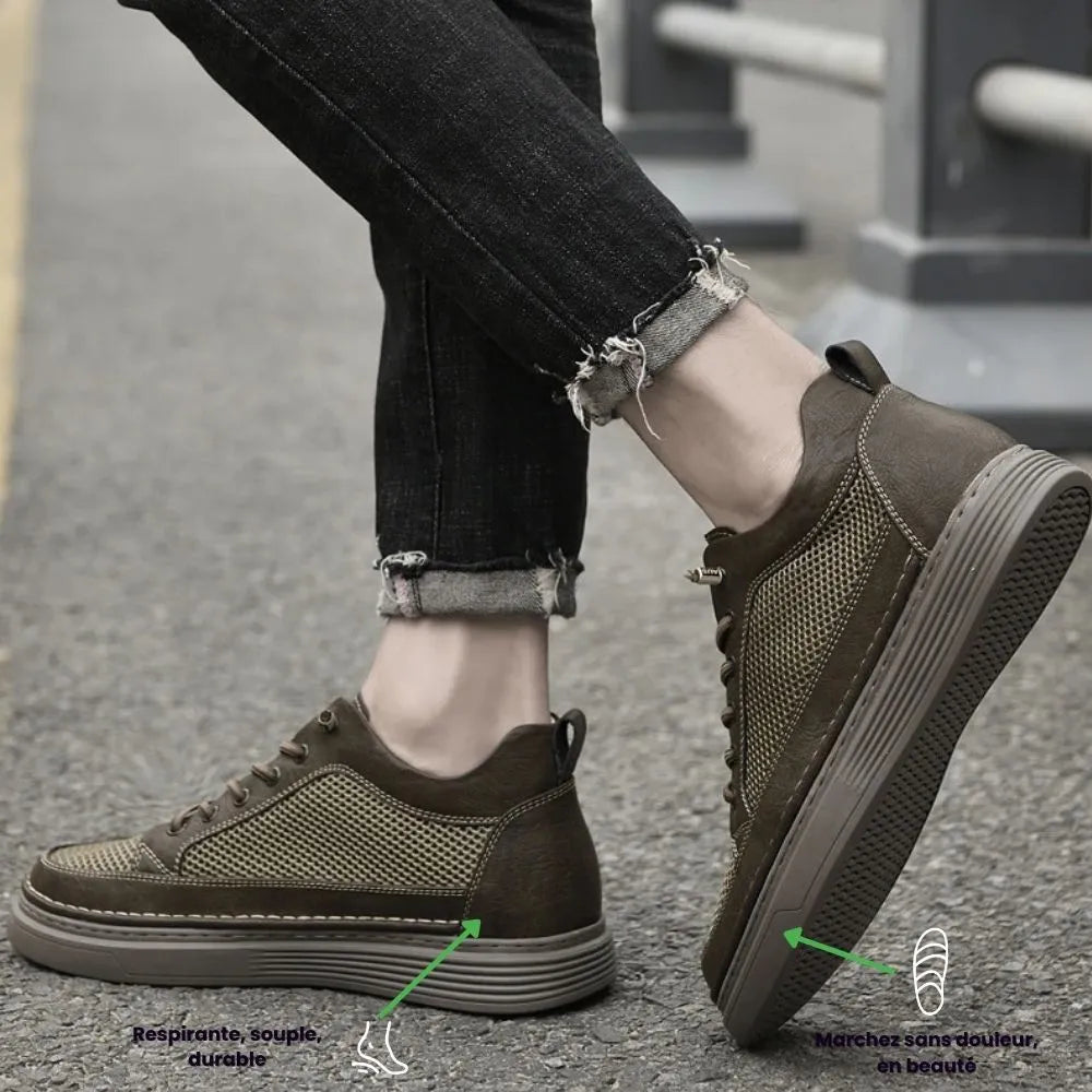 ALTORIS™ - Chaussure homme orthopédique – Confort ultime et style assuré