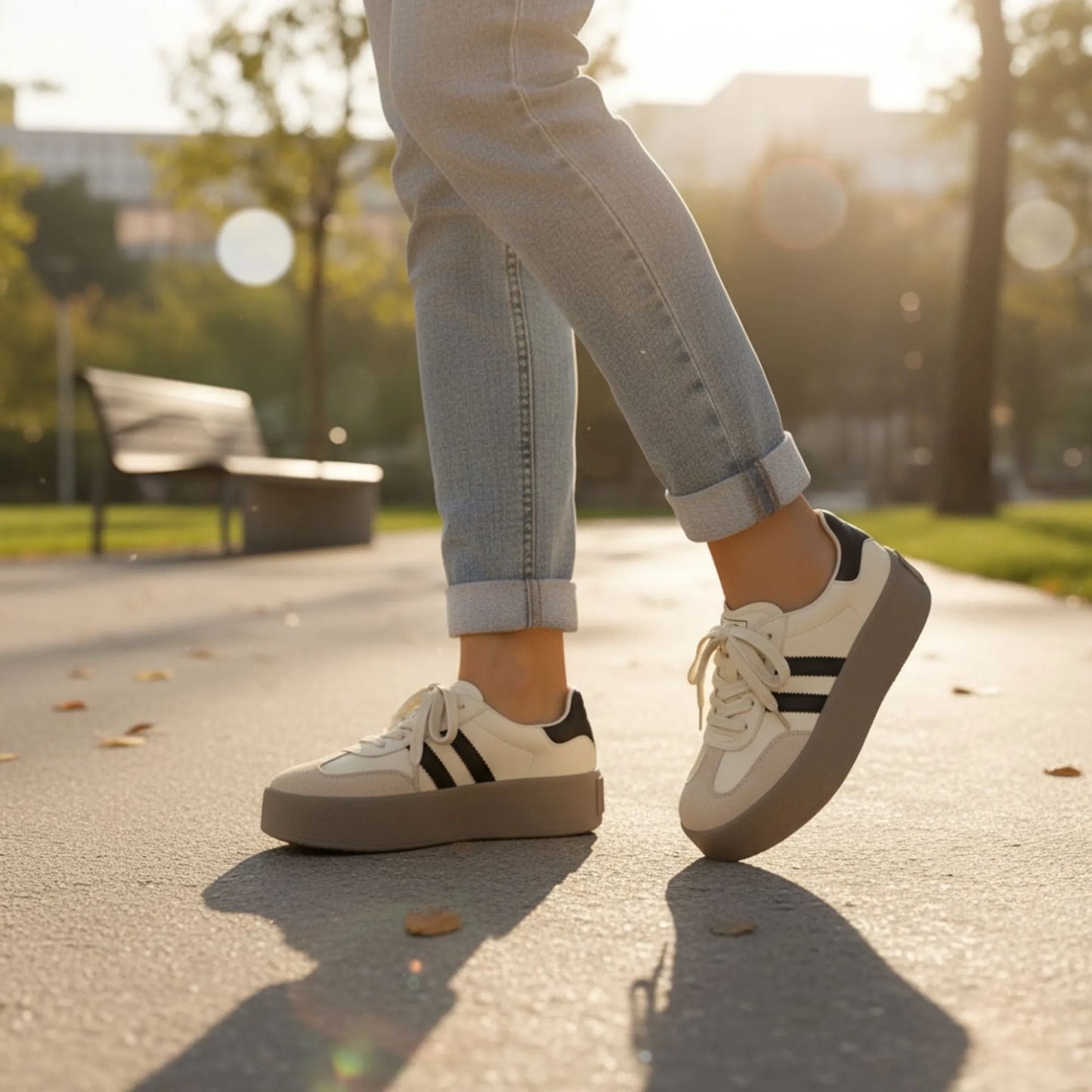 VINTÉLYA™ - Basket femme vintage : Découvrez l’allure rétro irrésistible !