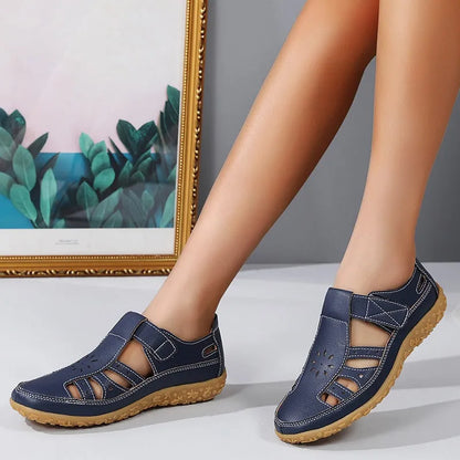 AIRFLEXA™ - Sandales femme à scratch : Confort et style faciles à adopter