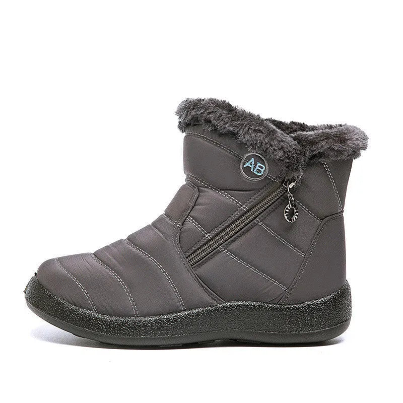 NORDIA™- Bottine fourrée femme – Alliez style et confort irrésistible !