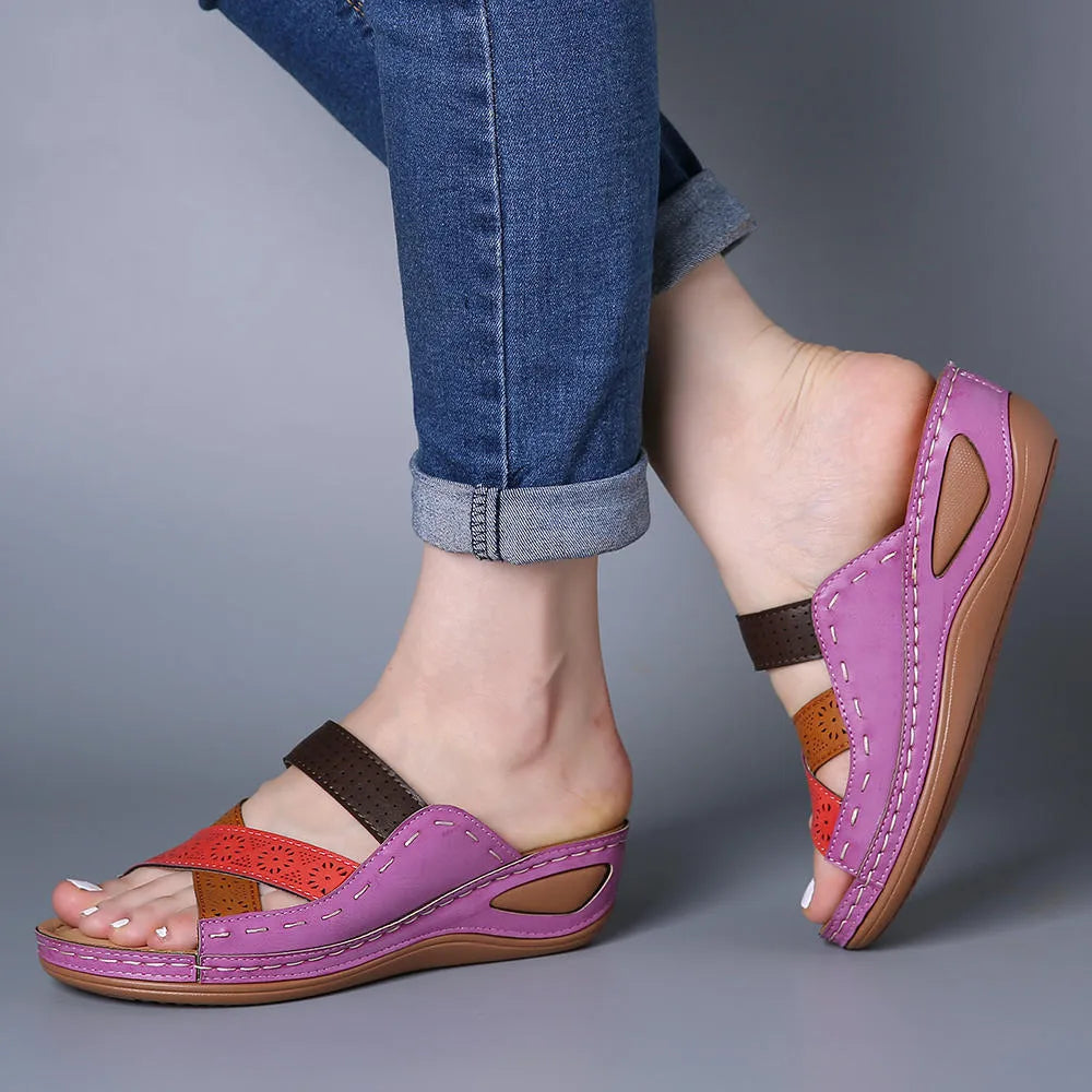 CALISTA™ - Sandales ergonomiques femme – Confort ultime et style irrésistible