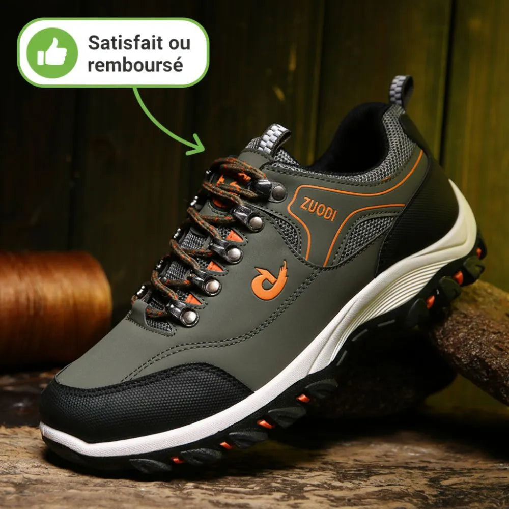 Chaussures orthopédiques homme randonnée | Confort & stabilité longue durée