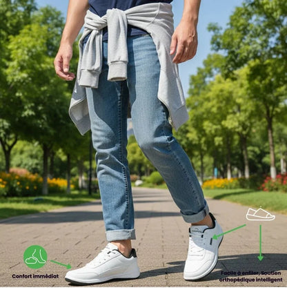 SOLARYX™ - Basket orthopédique homme – Confort et style pour vos pieds sensibles